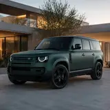 Ultra-Matte Metallic Jet Green vehicle appearance reference