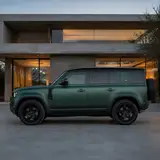 Ultra-Matte Metallic Jet Green Vinyl Wrap 5