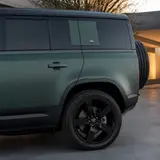 Ultra-Matte Metallic Jet Green Vinyl Wrap 9