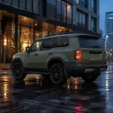 Ultra-Matte Khaki Green Color PPF 6