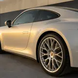 Satin White To Diamond Gold Chameleon Vinyl Wrap 9