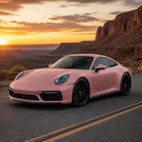 Matte Liquid Metal Shell Pink Vinyl Wrap 11