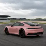 Matte Liquid Metal Shell Pink Vinyl Wrap 12