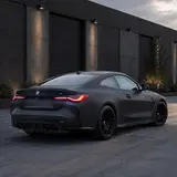 Matte Interstellar Black Vinyl Wrap 6