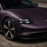 Satin Black Pinot Purple Vinyl Wrap 8