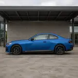 Satin Metallic Blue Vinyl Wrap 5