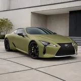 Satin-finish chrysoberyl vehicle appearance reference