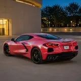 Satin white turns into diamond red Color PPF 6