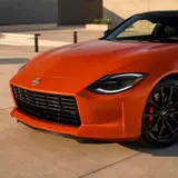 Luminous Gold-Orange-Red Vinyl Wrap 8
